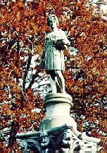 Statue im Park von Sanssouci